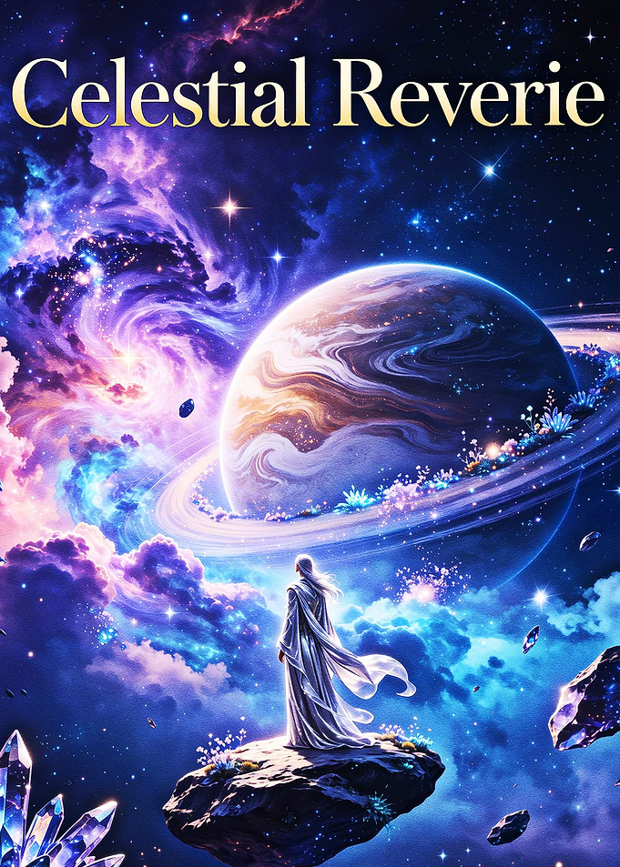 Celestial Reverie Space Fantasy Art