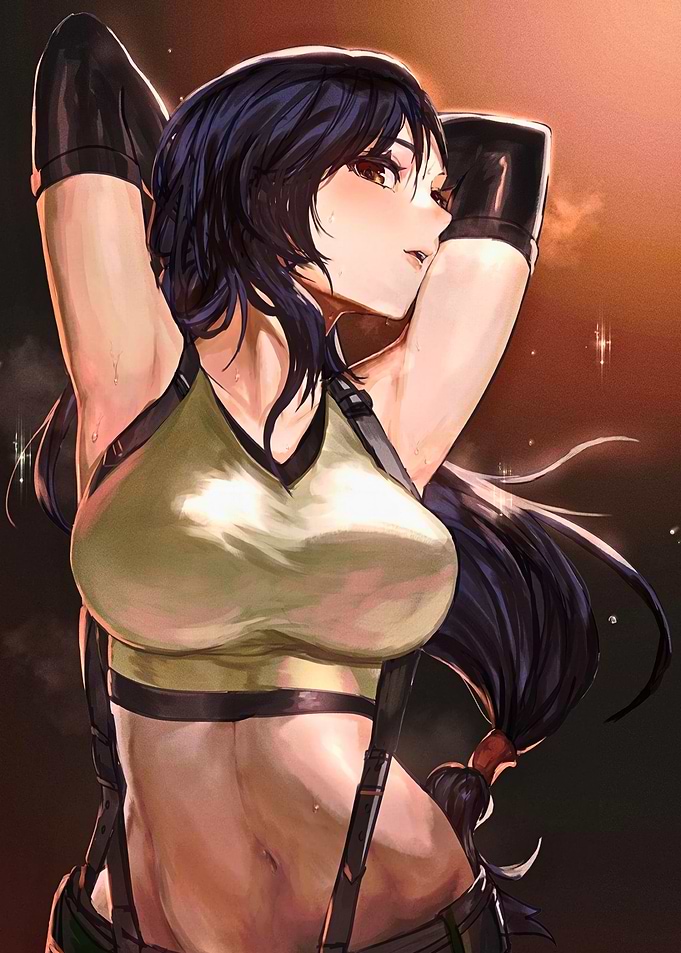 Tifa Lockhart Final Fantasy VII Portrait