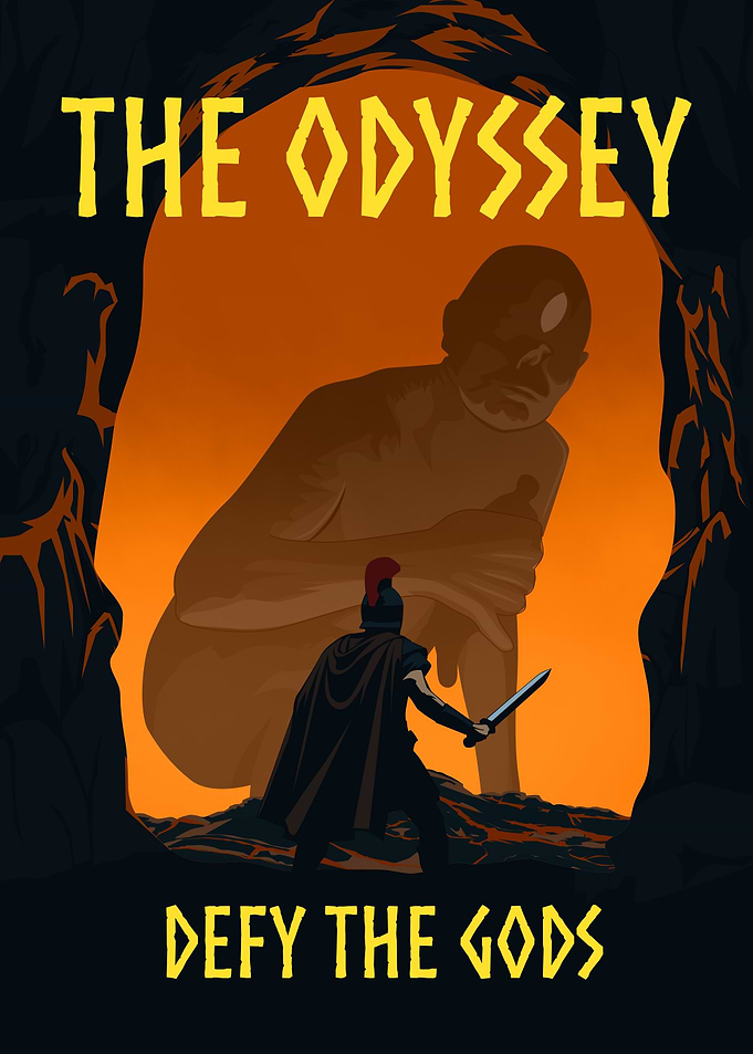 The Odyssey Defy the Gods Poster