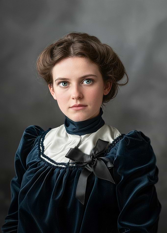 Portrait of an Edwardian Girl, 1903