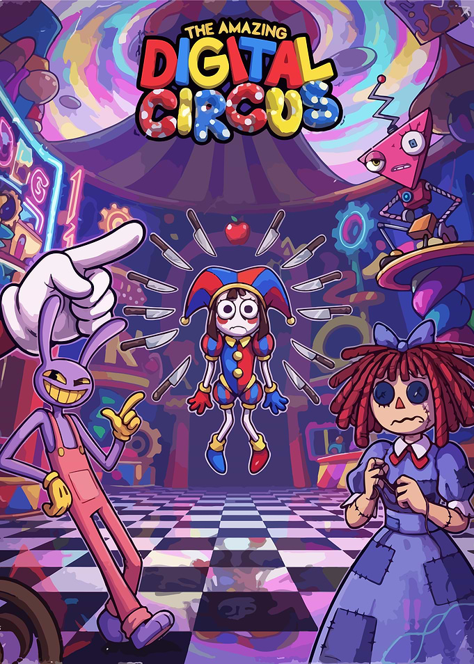 The Amazing Digital Circus Pomni Poster