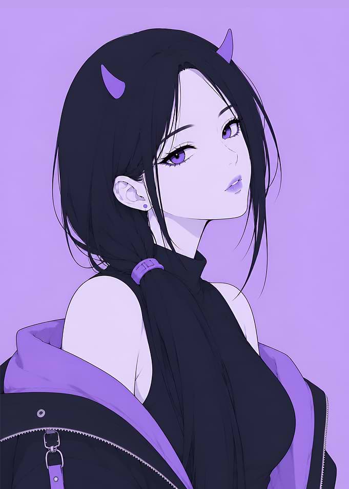 Anime Demon Horns