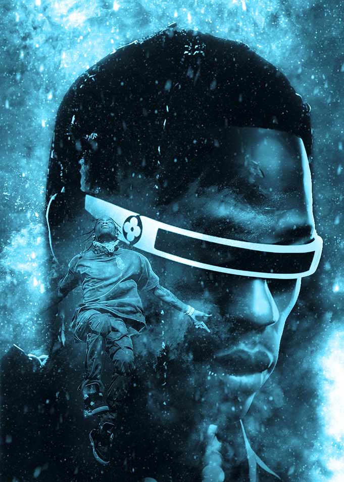 Futuristic Hip Hop Cyberpunk Art