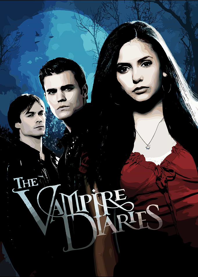 The Vampire Diaries Poster Art