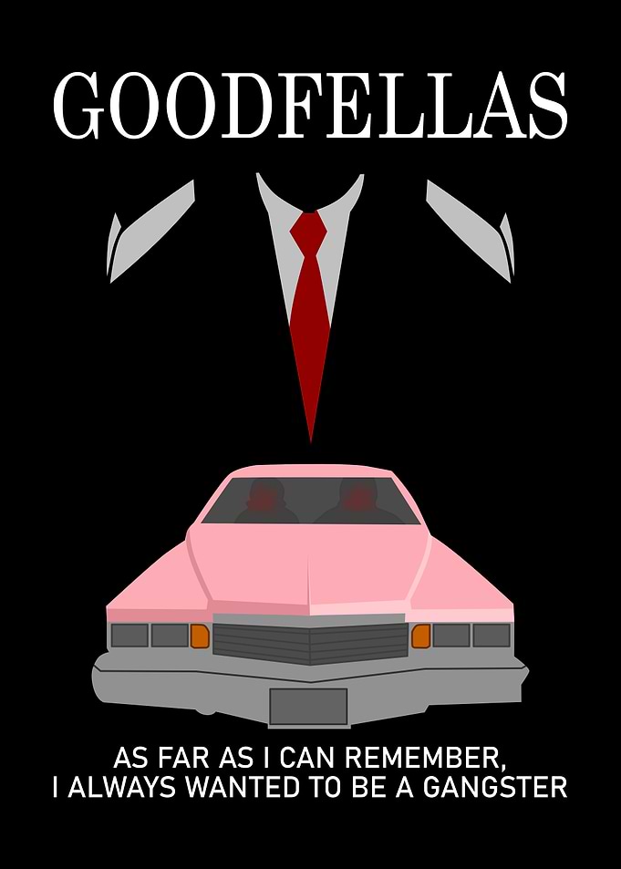 Goodfellas Minimalist Movie Poster