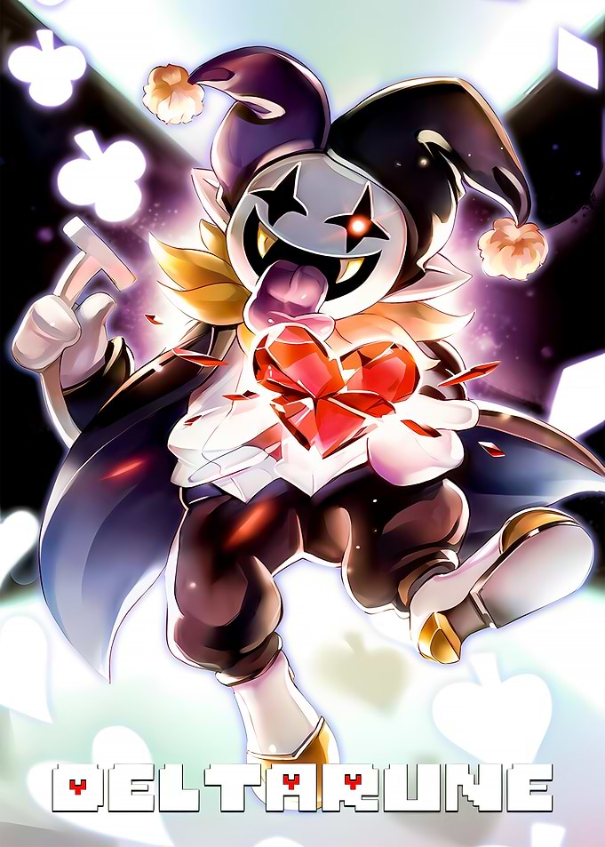 Jevil from Deltarune Fan Art