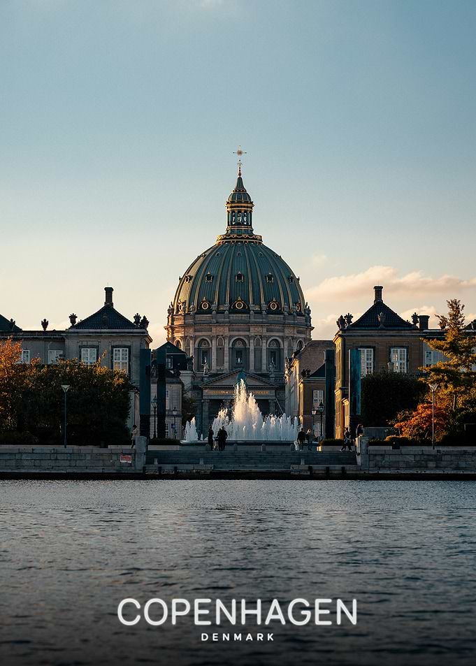 Frederiks Church in Copenhagen Denmark
