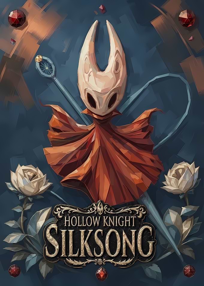 Hollow Knight Silksong Hornet Poster