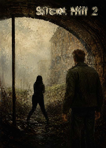 Silent Hill 2 Oil Painting