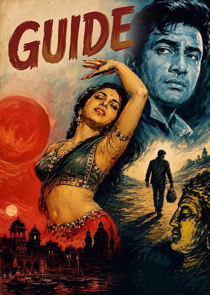 The Guide Movie Poster Art