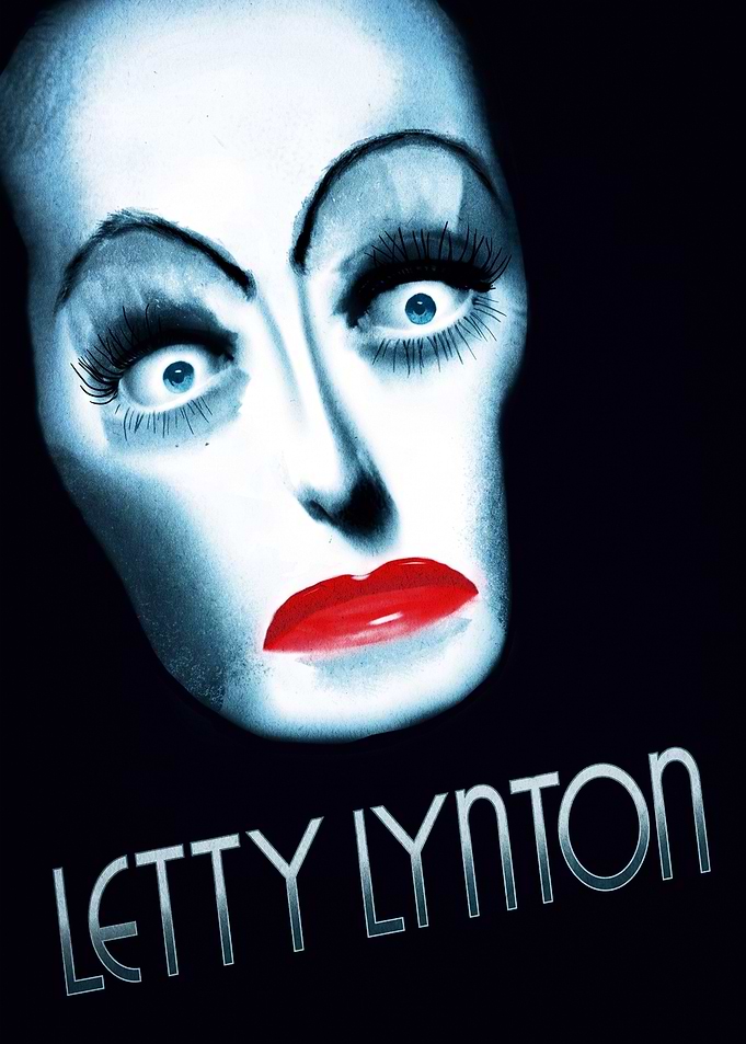 Letty Lynton Vintage Movie Poster