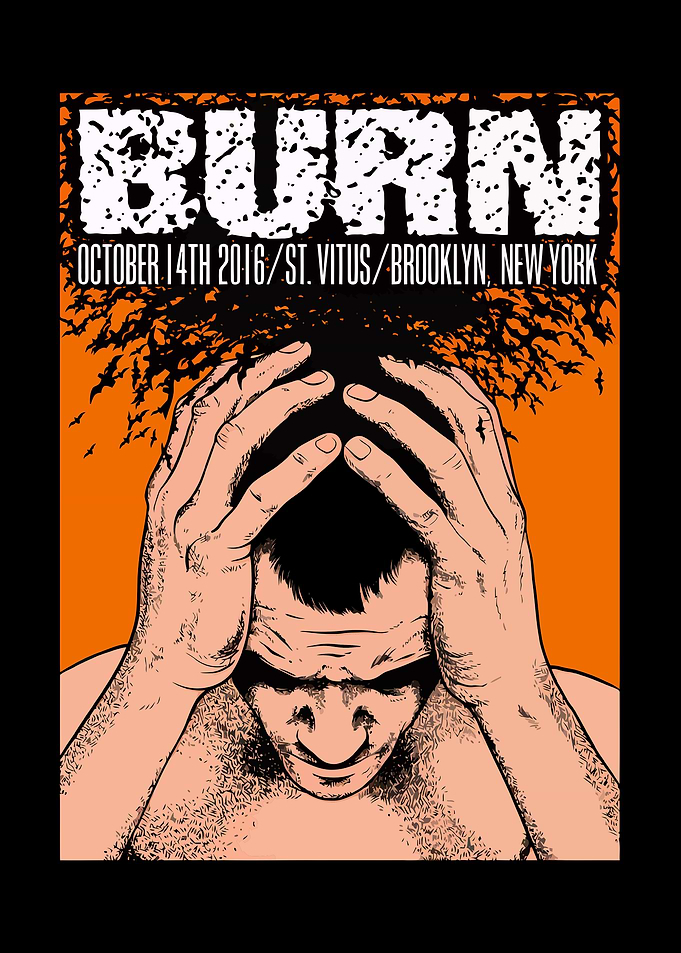 Burn Band Concert Poster