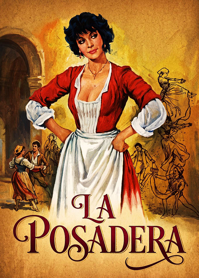 La Posadera Vintage Movie Poster