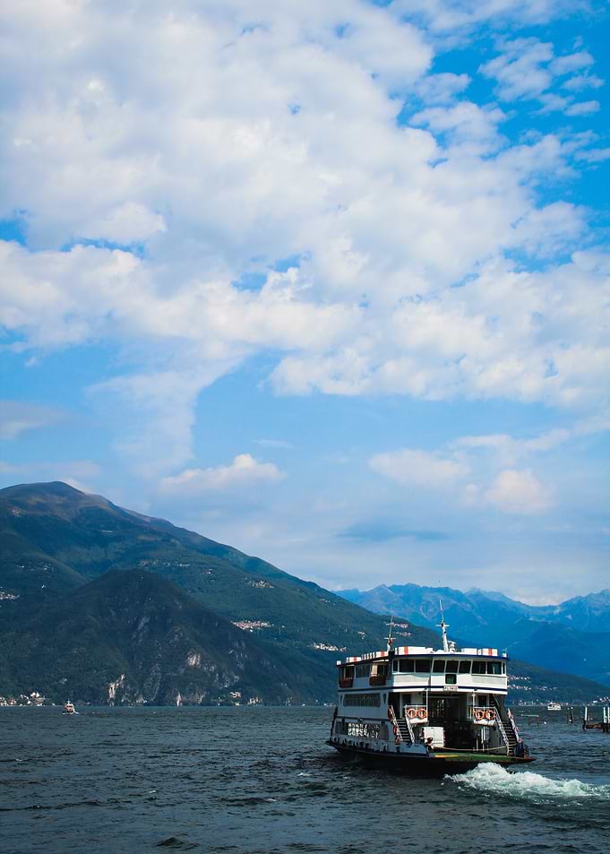 Ferry Boat on Lake Como