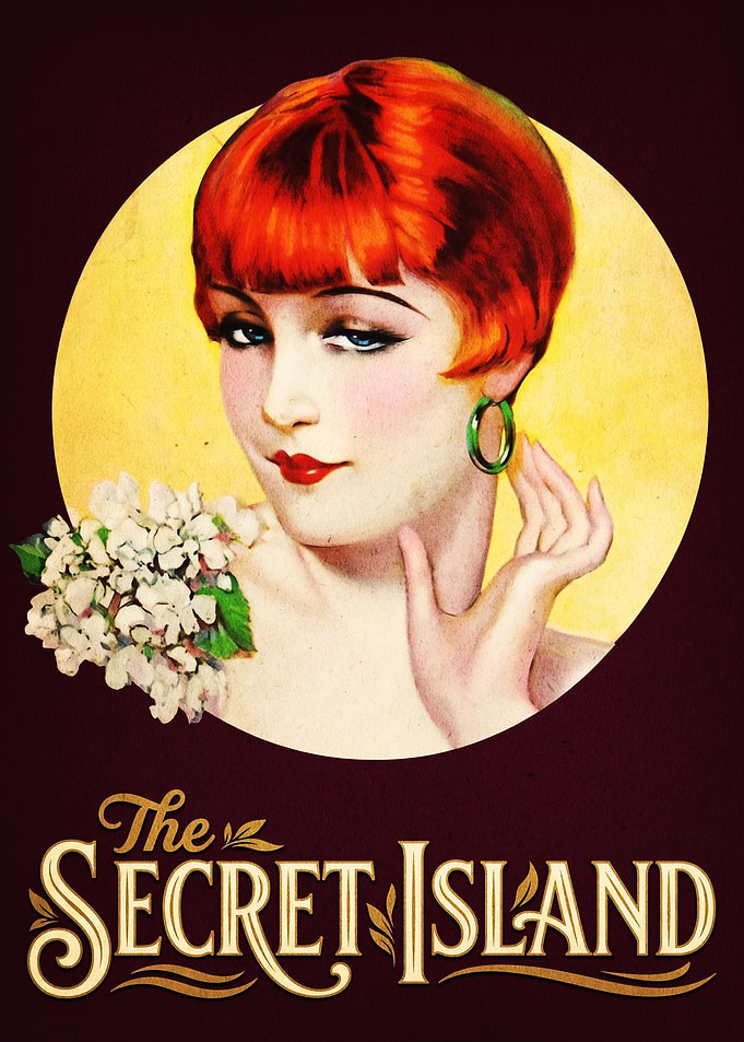 The Secret Island Vintage Poster