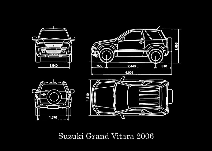 2006 Suzuki Grand Vitara Blueprint