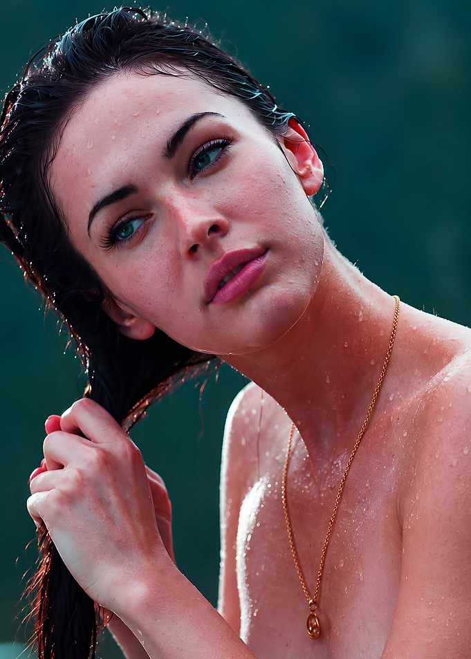 Portrait of Megan Fox
