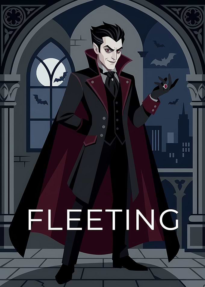 Elegant Vampire Illustration