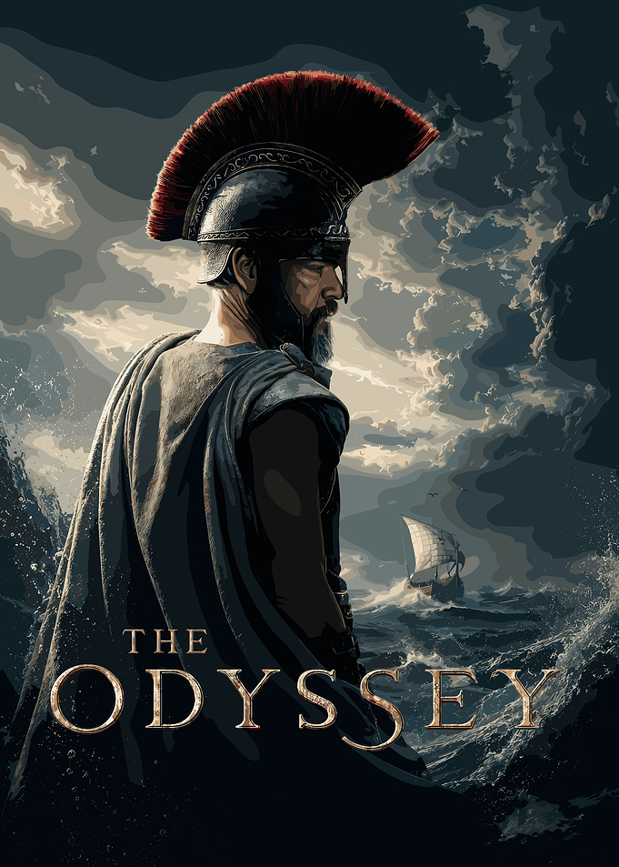 The Odyssey Greek Warrior Poster