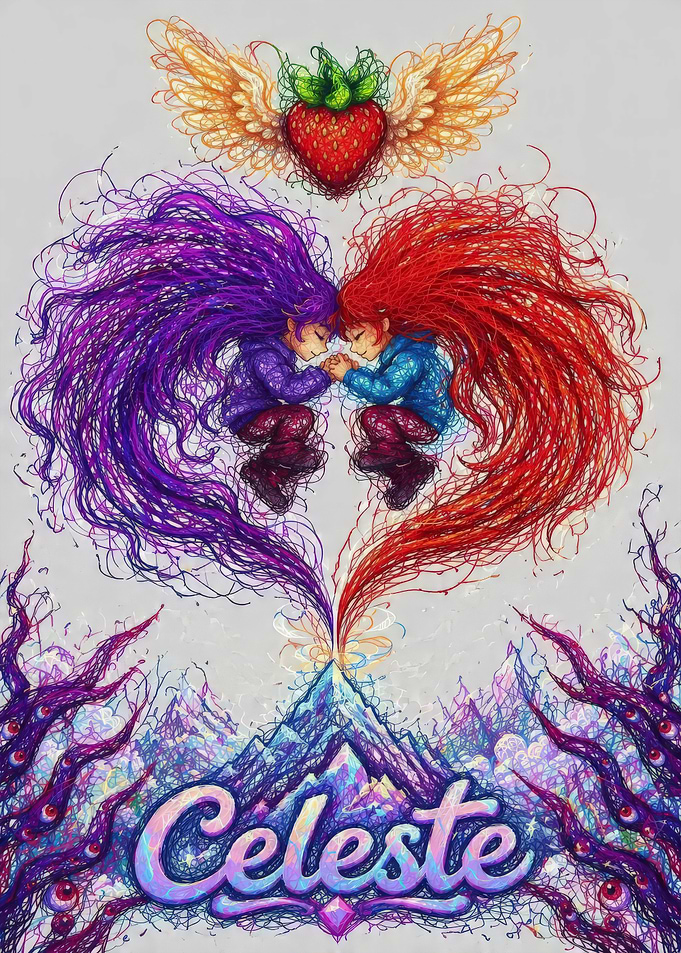 Celeste Game Fan Art Illustration