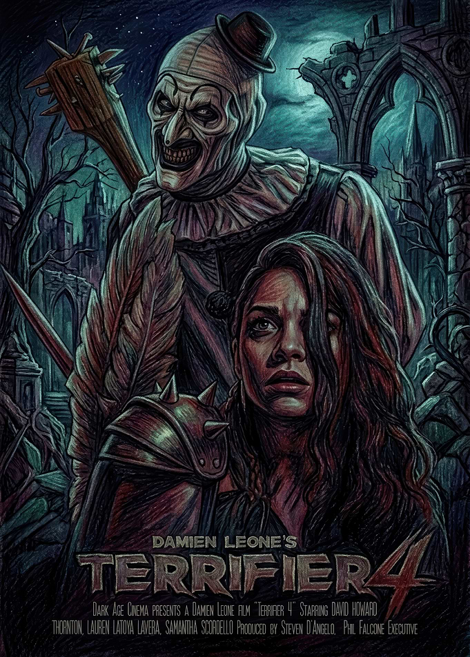 Terrifier 4 Movie Poster Art