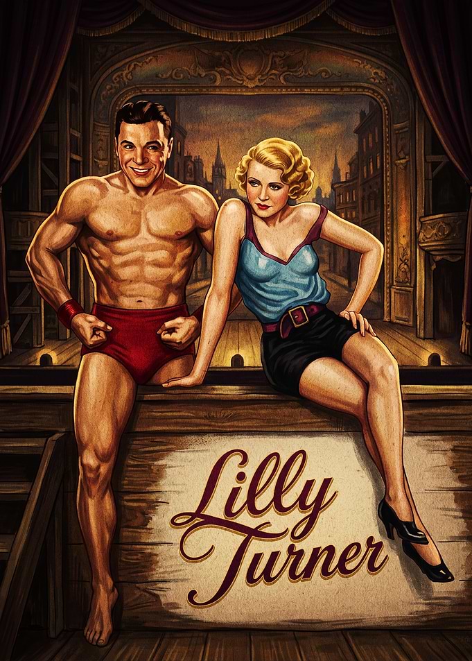Lilly Turner Vintage Movie Poster