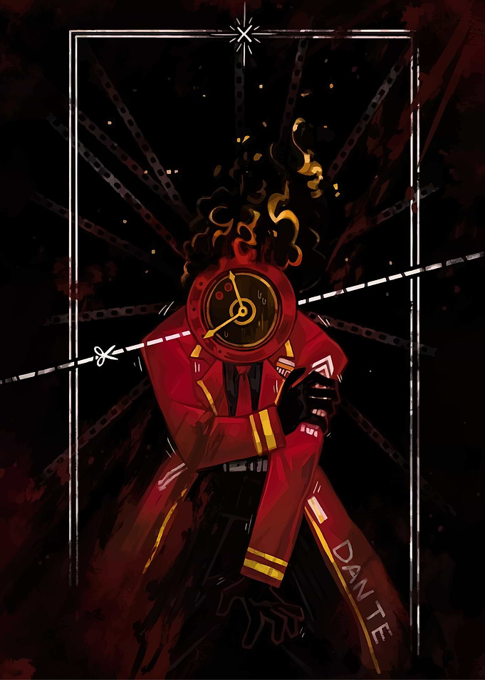 Dante Limbus Company Clock Head Character