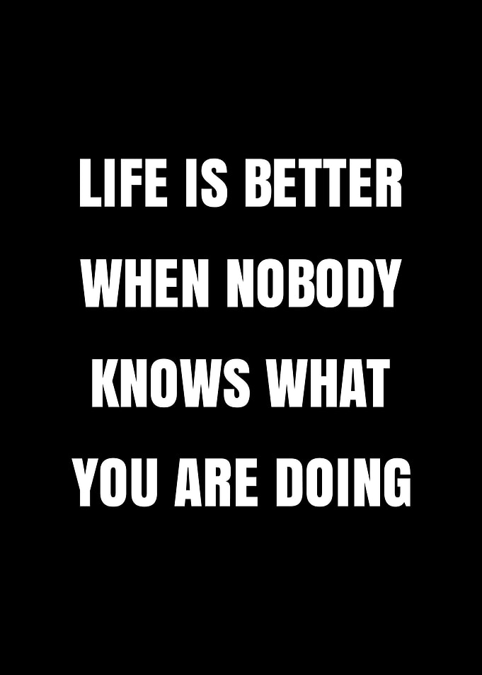 Life Is Better Quote Poster