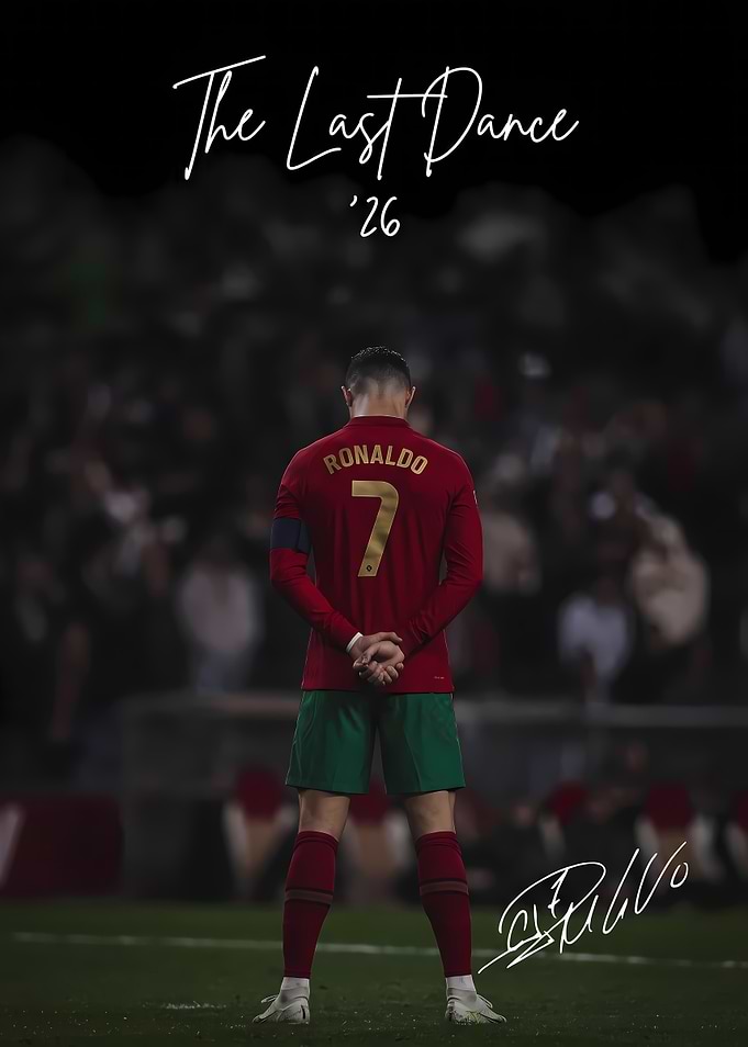 Cristiano Ronaldo The Last Dance Poster