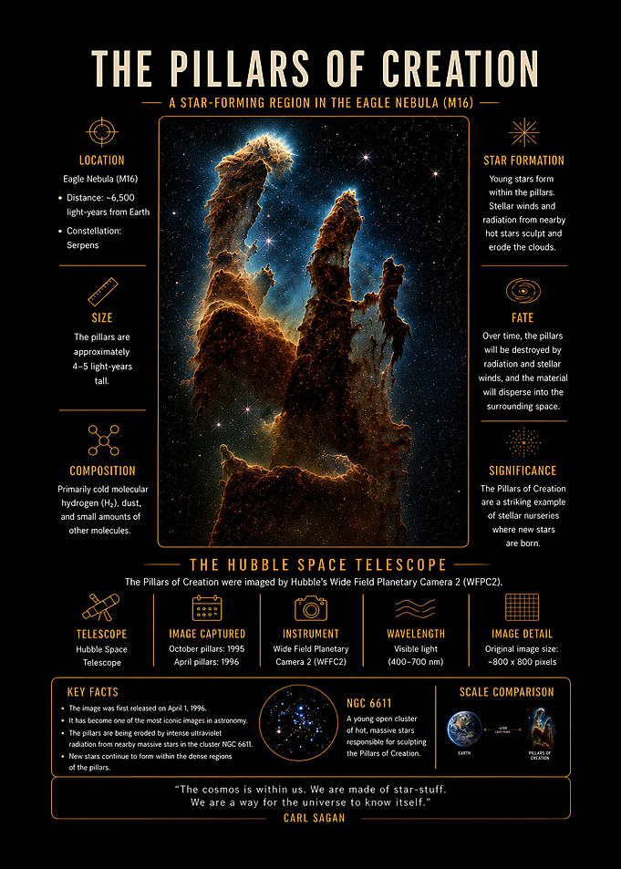 Pillars of Creation - Eagle Nebula