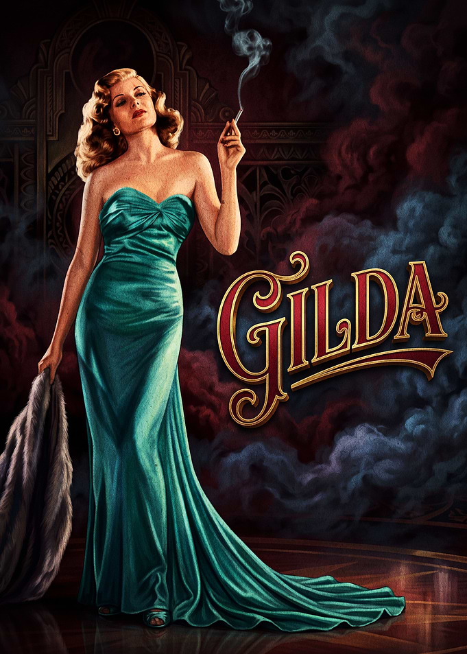 Gilda Movie Poster Art
