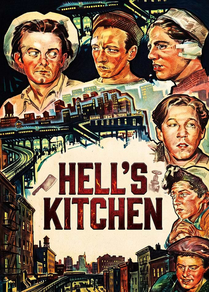 Hell's Kitchen Vintage Movie Poster