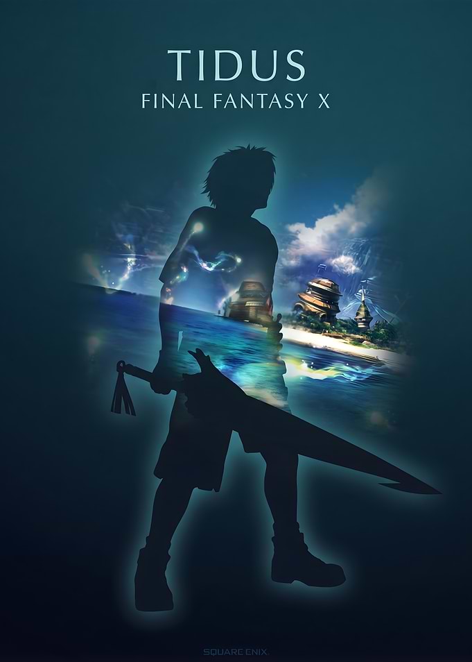 Tidus Final Fantasy X Poster