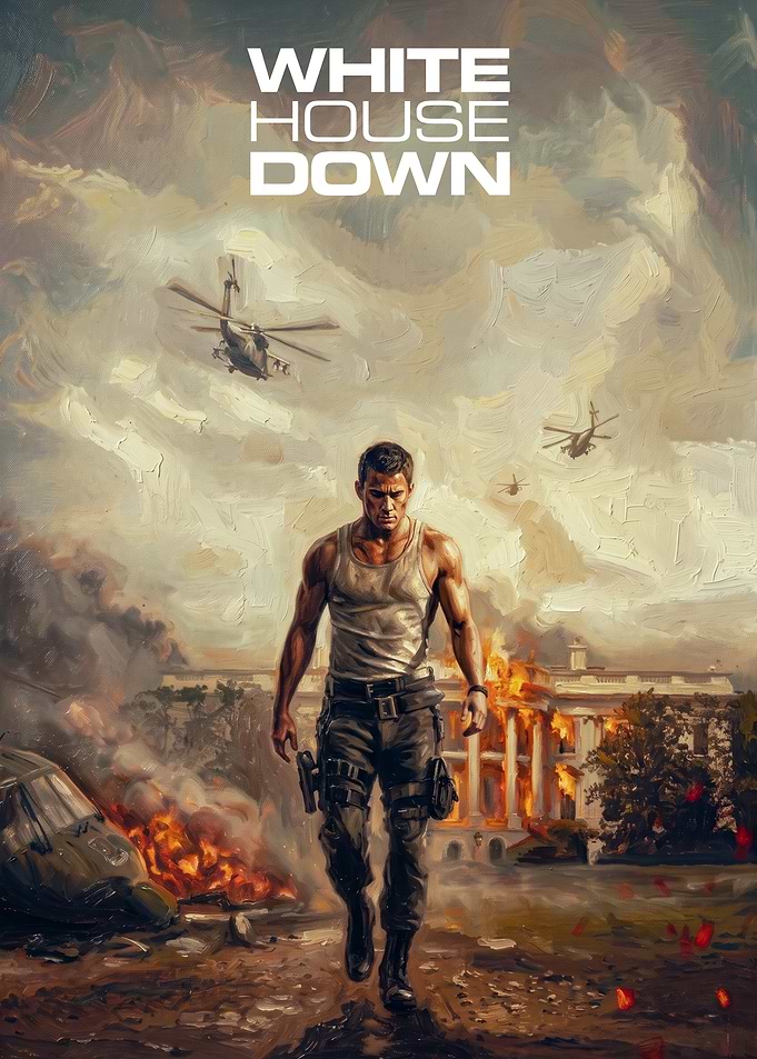 White House Down Movie Poster Art