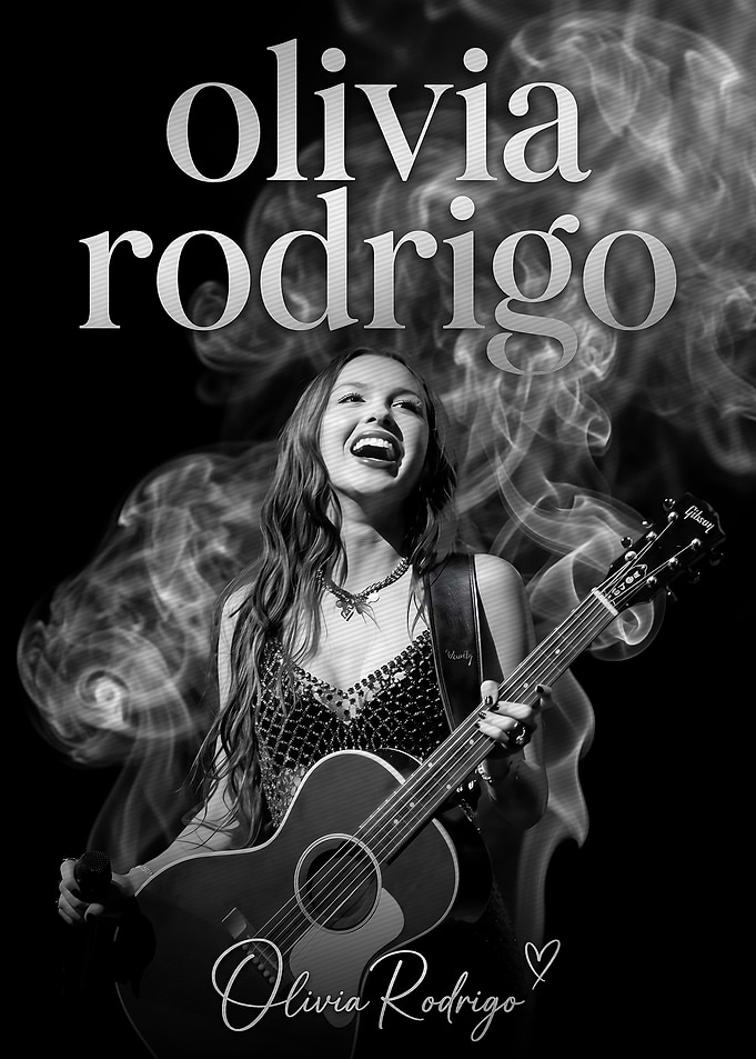 Olivia Rodrigo Concert Poster