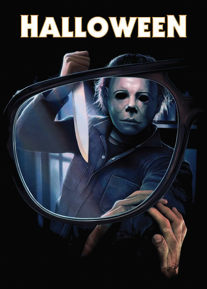 Halloween Michael Myers Mirror Poster