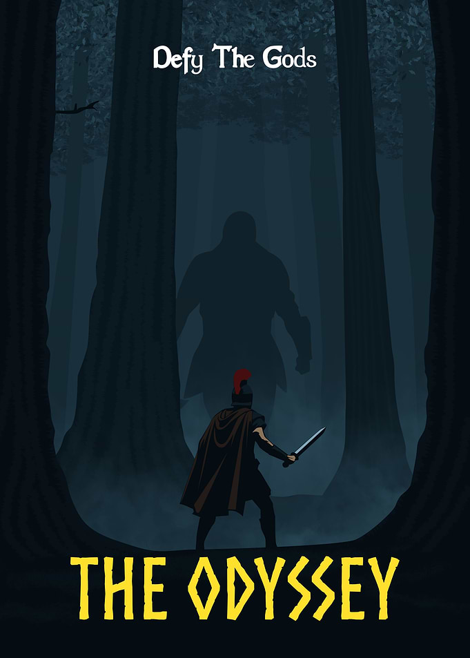 The Odyssey Defy The Gods Poster