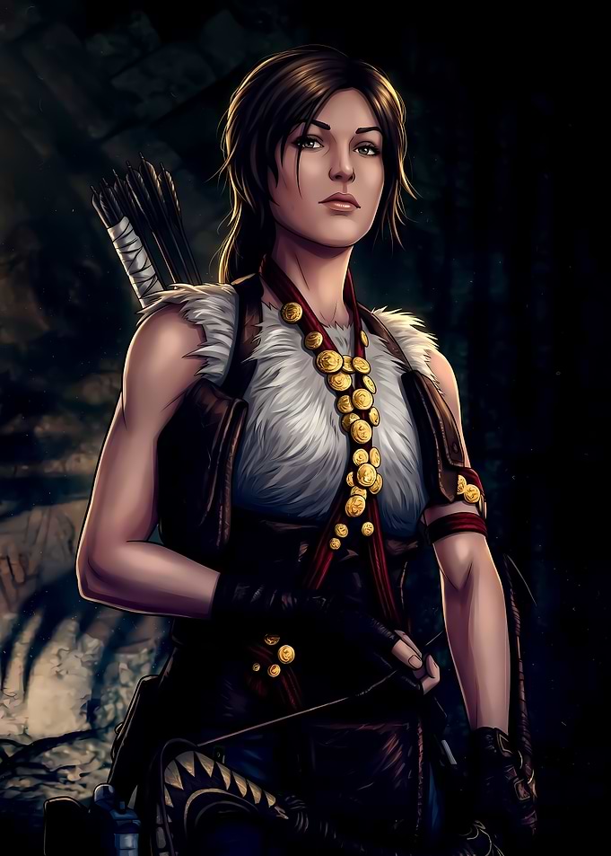 Lara Croft Tomb Raider Portrait