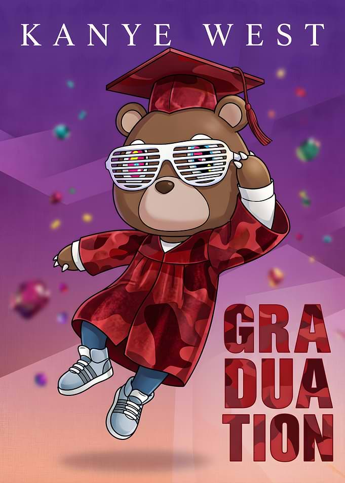 Kanye West Graduation Album Art