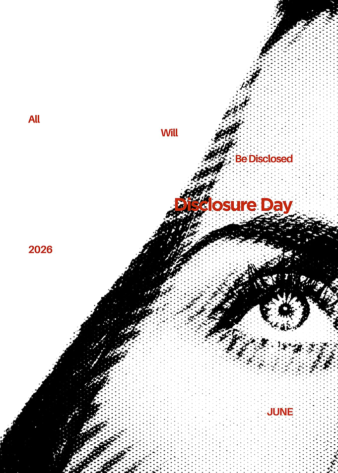 Disclosure Day Minimalist Poster