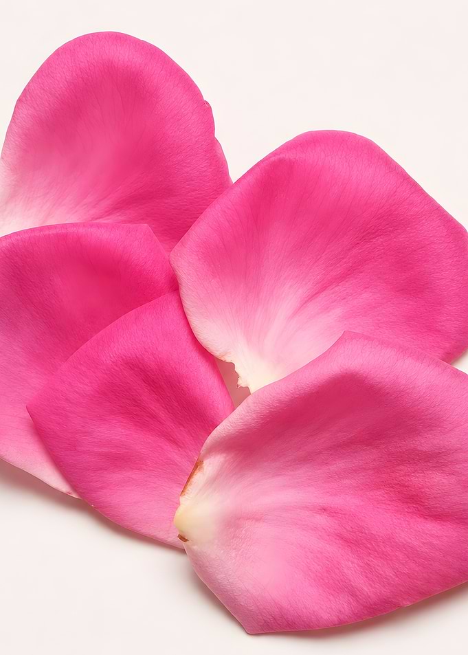 Vibrant Pink Rose Petals
