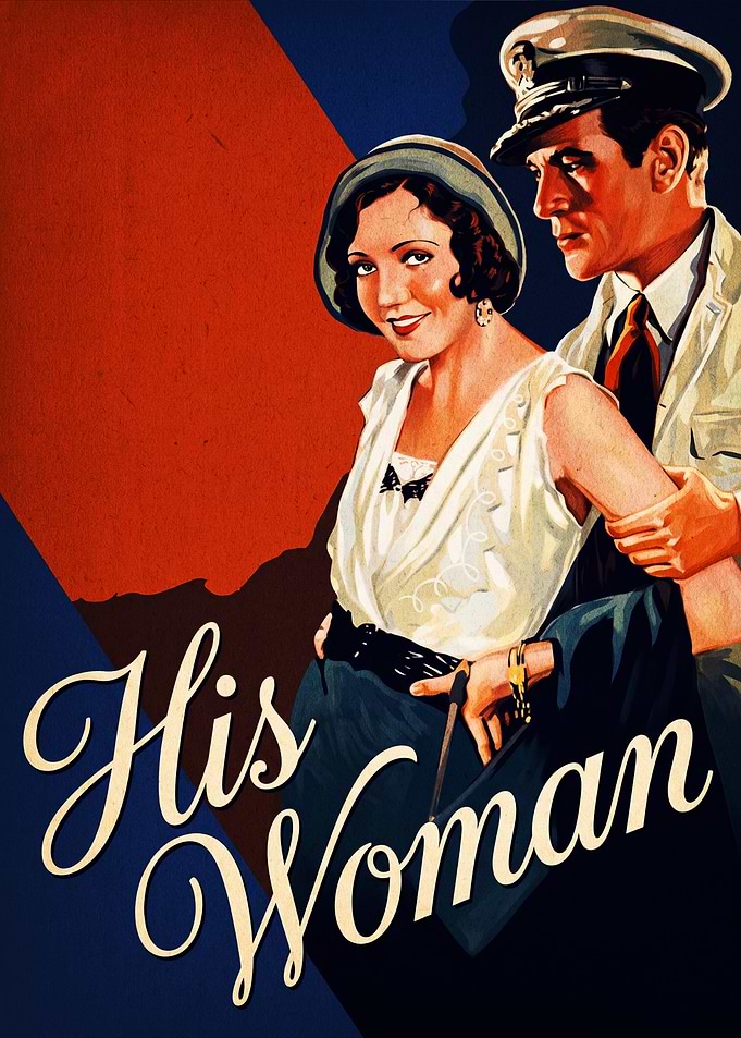 His Woman Vintage Movie Poster