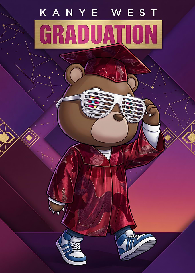 Kanye West Graduation Album Art