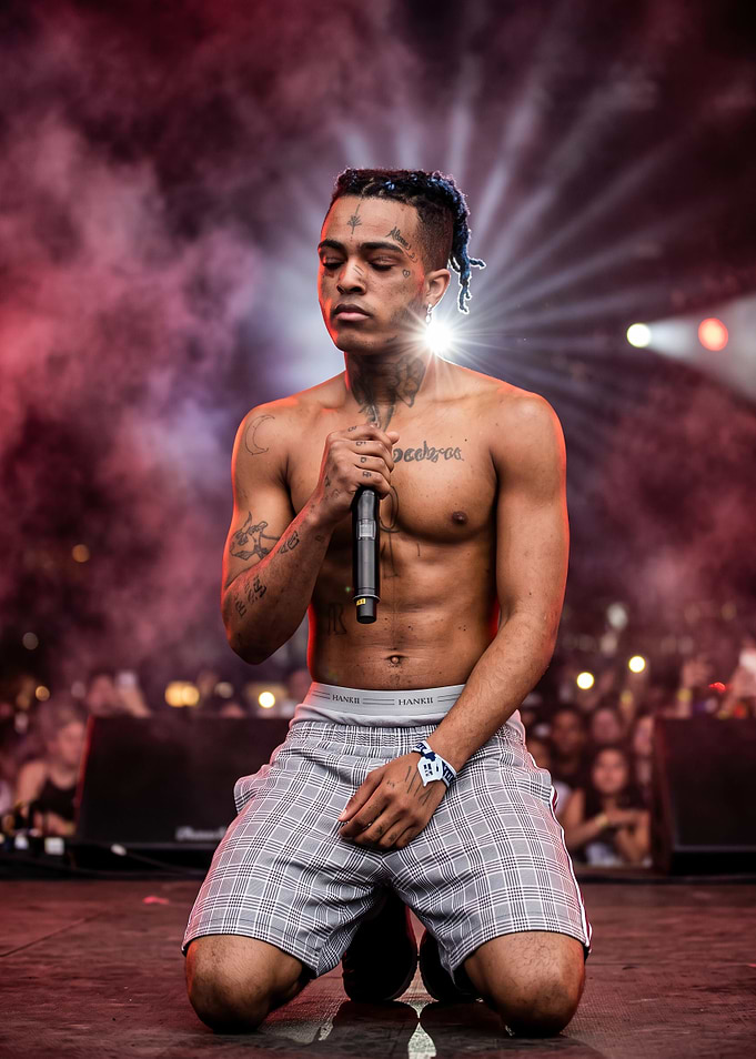 XXXTentacion Performing Live on Stage
