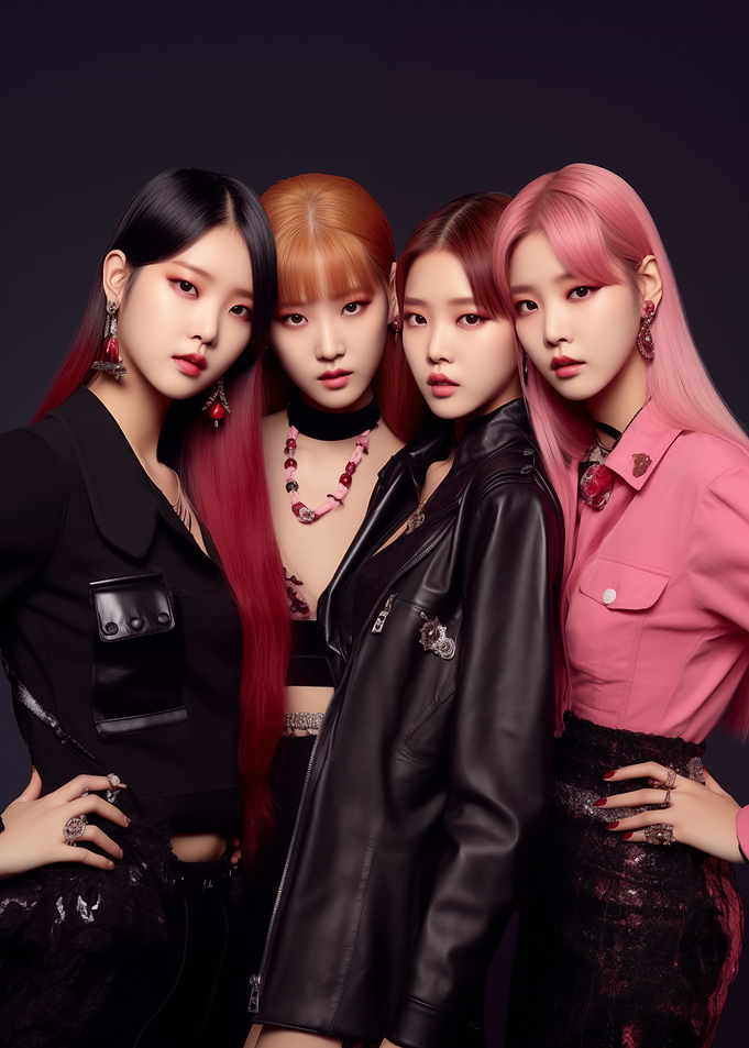 Four Stylish K-Pop Inspired Black Pink