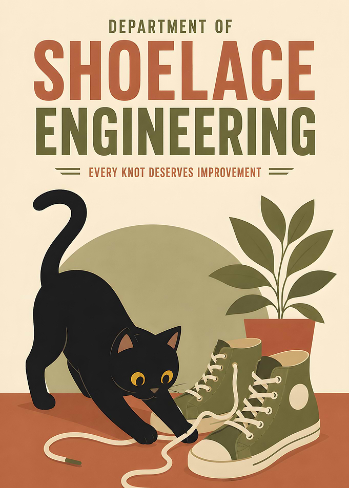 Department of Shoelace Engineering Poster