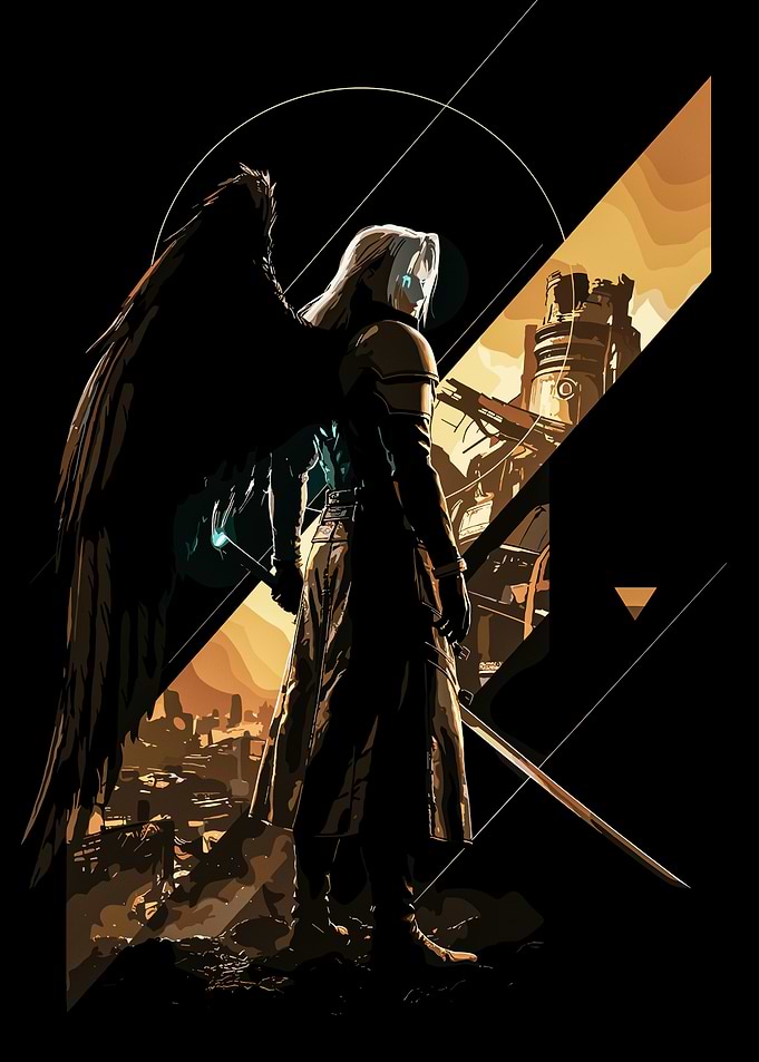 Sephiroth Final Fantasy VII Digital Art