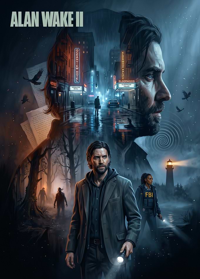 Alan Wake 2 Official Game Poster