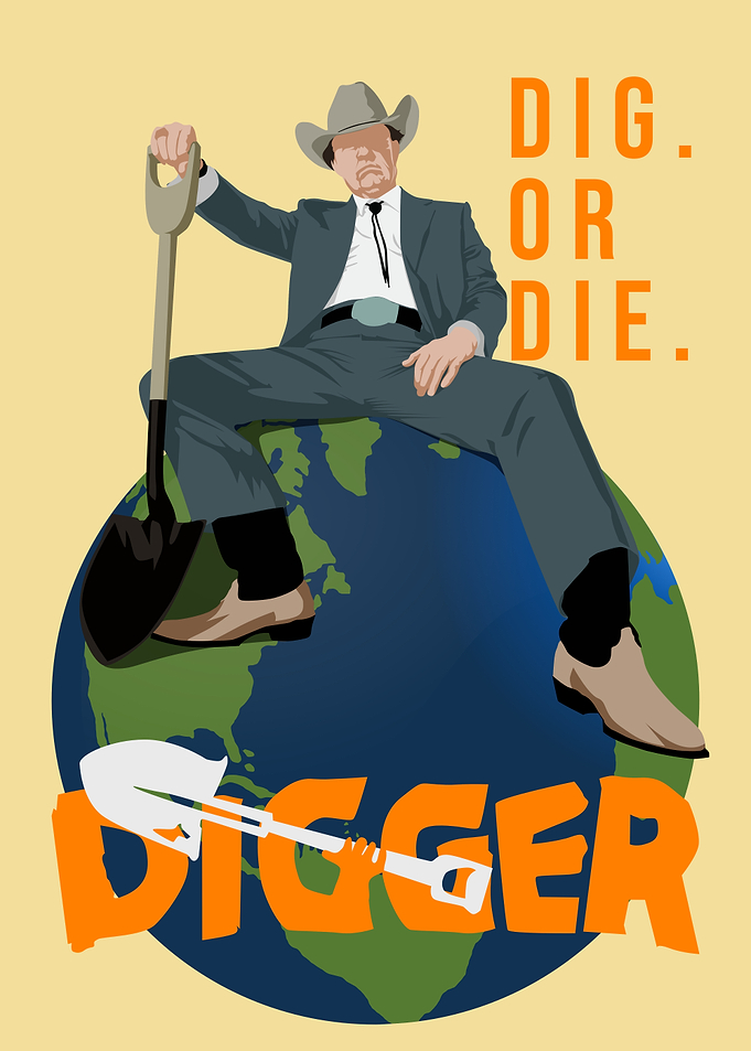 Digger Poster