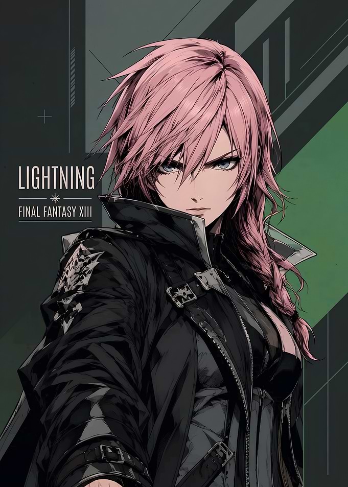 Lightning from Final Fantasy XIII